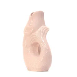 Carafe / Vase Monsieur Carafon Poisson - Rose