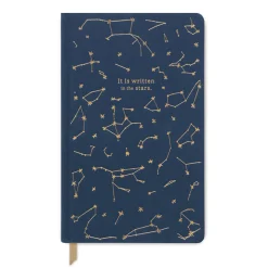 Carnet Constellations - Bleu Marine