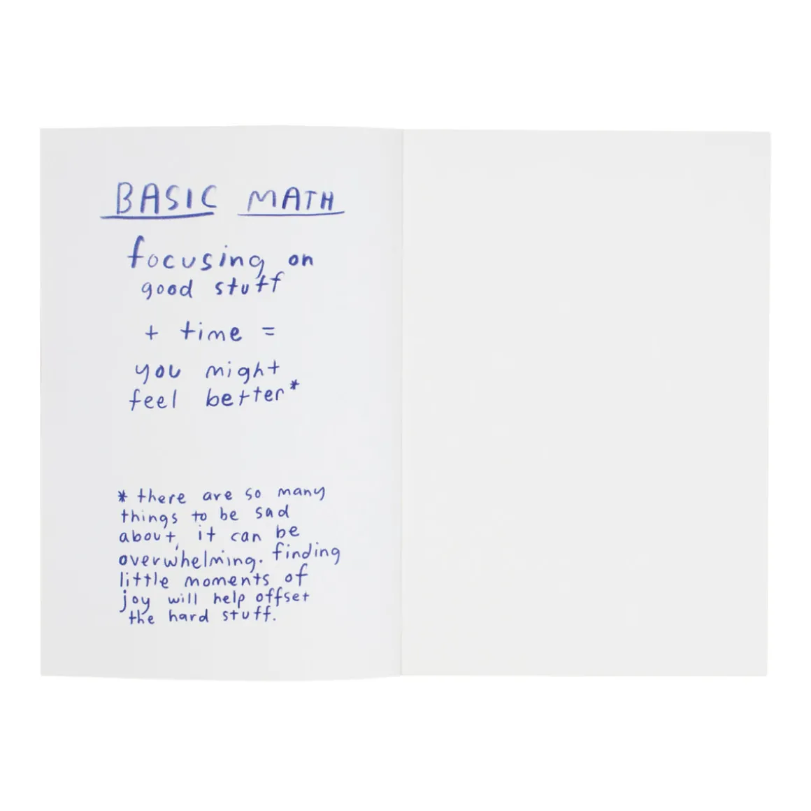 Carnet Only Good Things