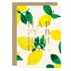 Carte d'anniversaire Lemon