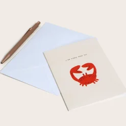 Carte de voeux Crabe