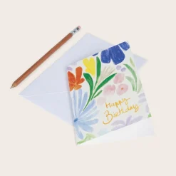 Carte Double Parfum Joyeux Anniversaire