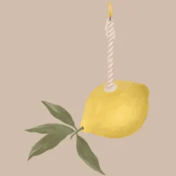 Carte Lemon Birthday