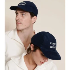 Casquette l'Amour est Déclaré Côtelé - Navy