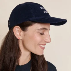 Casquette l'Amour est Déclaré Côtelé - Navy