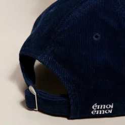 Casquette l'Amour est Déclaré Côtelé - Navy