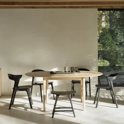 Chaise Bok en chêne noir