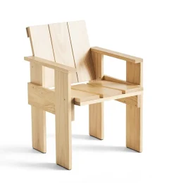 Chaise Dining Crate - Pinewood - 64 x 81 x 57,5 cm