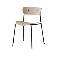 Chaise Pavilion AV1 Chêne - Pieds noirs