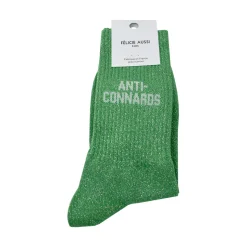 Chaussettes Anti-Connards à paillettes 36/40 - Vert