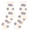 Chaussettes Chat Suzette - Blanc