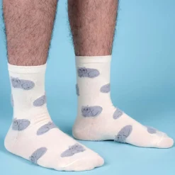 Chaussettes Chat Suzette - Blanc