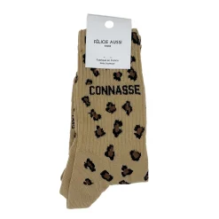Chaussettes Connasse 36/40 - Léopard