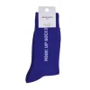 Chaussettes Hook Up Socks Paillettes 36/40 - Bleu