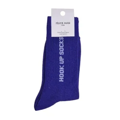 Chaussettes Hook Up Socks Paillettes 36/40 - Bleu