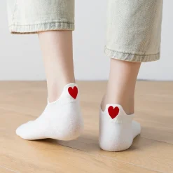 Chaussettes Languette Coeur