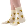 Chaussettes Longues Shiba - Blanc