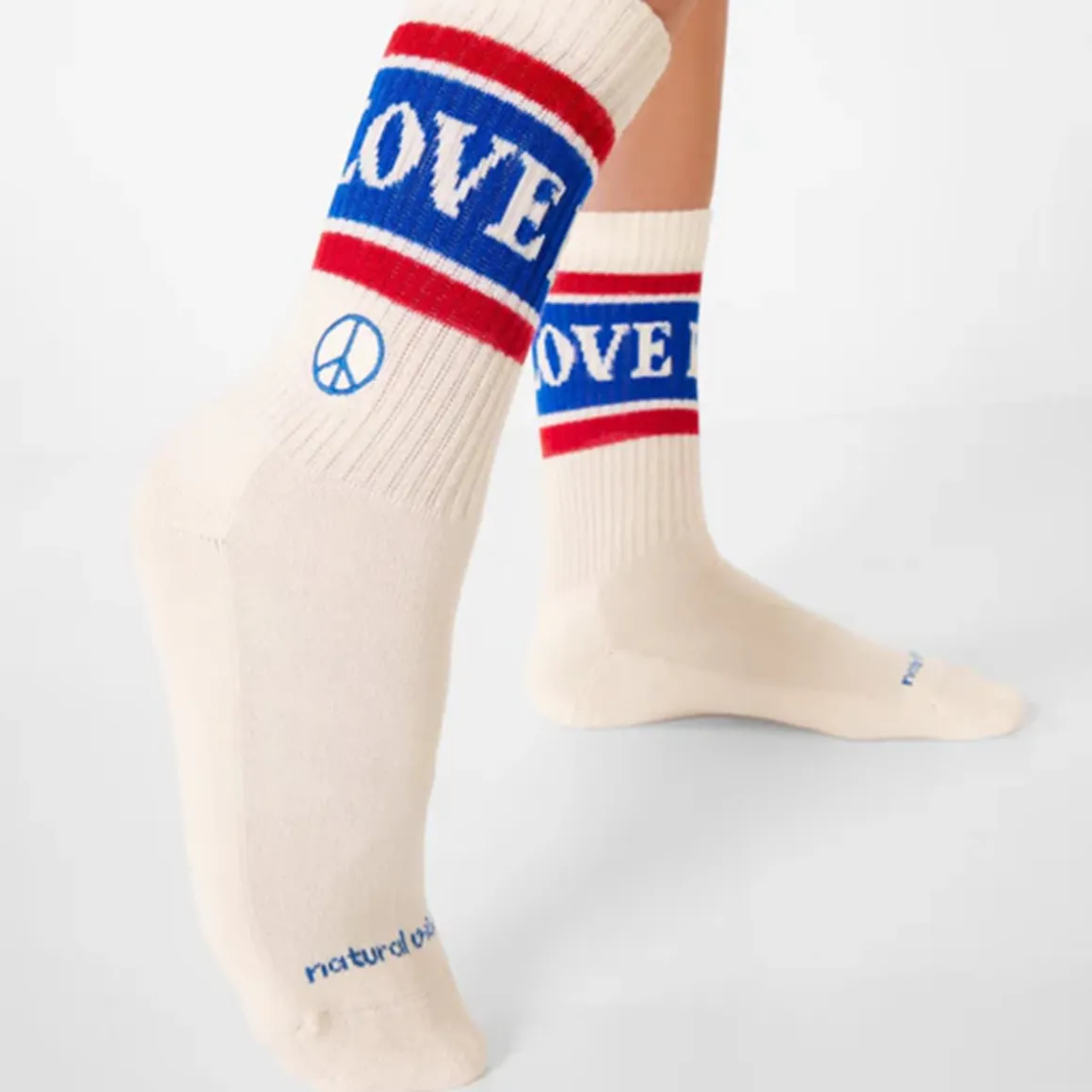 Chaussettes Peace u0026 Love