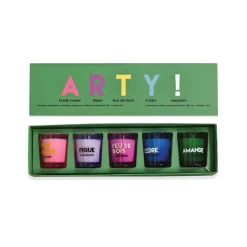 Coffret de 5 Bougies Arty