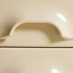 Commode 2 Tiroirs - 60 x 35 x 35,2 cm - Crème