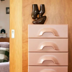 Commode 7 Tiroirs - 45 x 40.5 x 113 cm - Blush