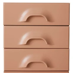 Commode 7 Tiroirs - 45 x 40.5 x 113 cm - Blush