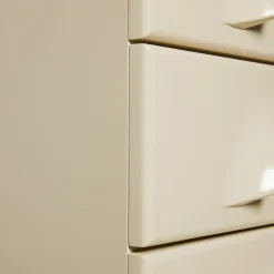 Commode 8 Tiroirs - Crème