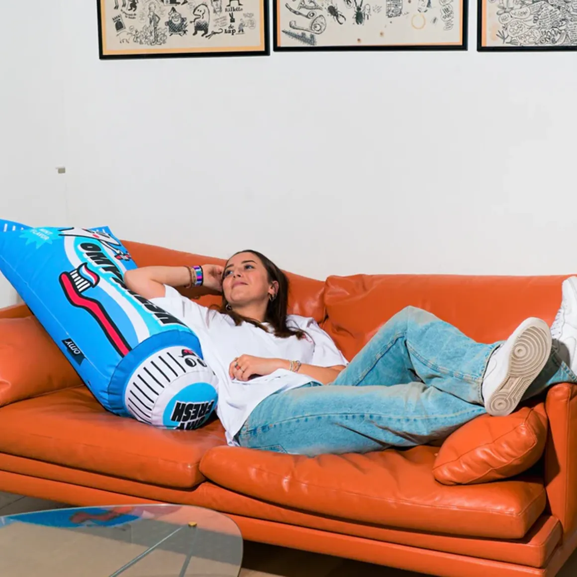 Coussin géant gonflable - Air Fresh