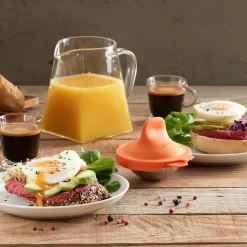 Cuit oeuf poché - Orange
