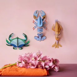 Décoration murale Crabe - Aigue-Marine