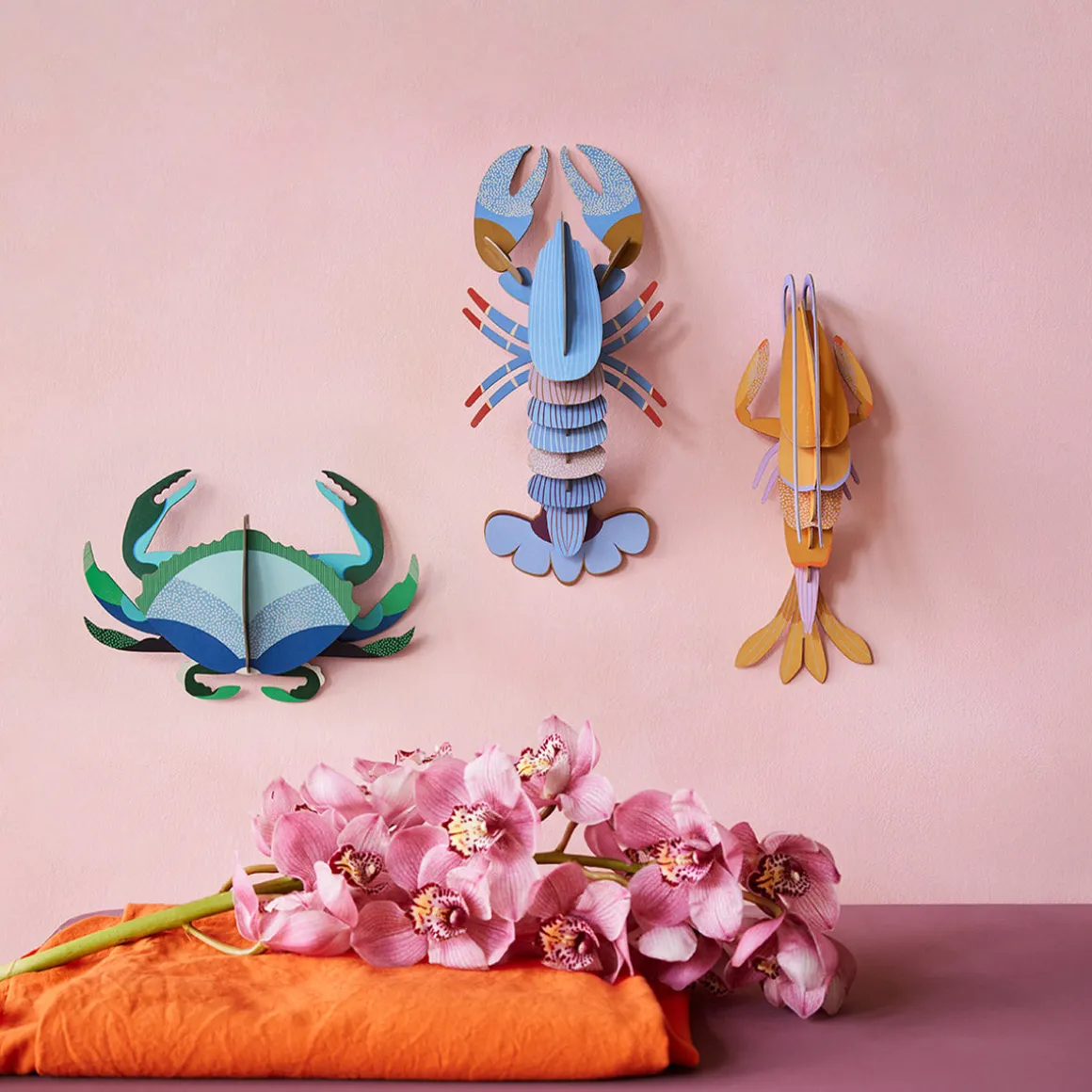 Décoration murale Crabe - Aigue-Marine