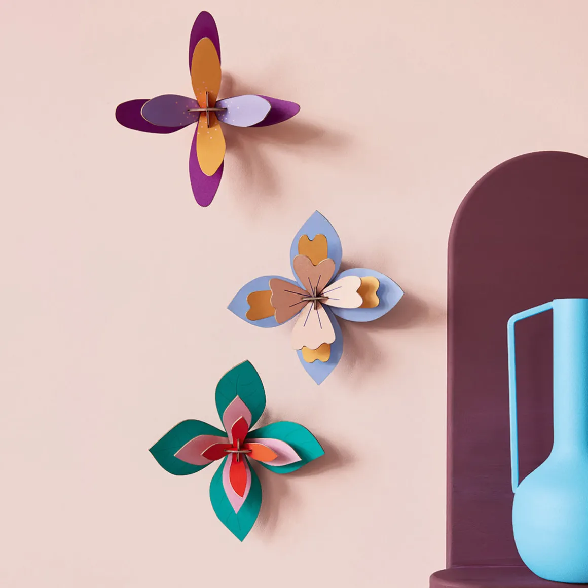 Décoration Murale Fleur Lavender Cocktail