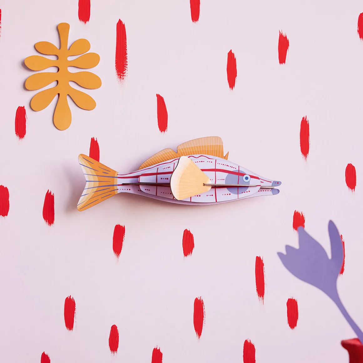 Décoration Murale Poisson Longnose Hawkfish