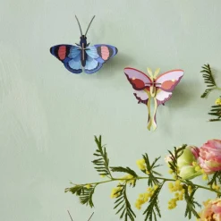 Décoration Murale Small Butterflies Lilac Comet