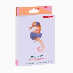 Décoration Murale Small Sea Creatures Seahorse - Rose