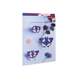 Décoration murale Swallowtail Butterflies - Lot de 3
