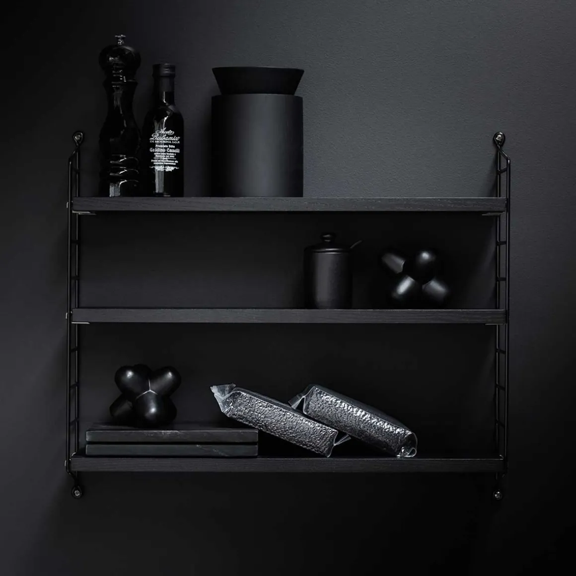 Etagère String Pocket - Noir