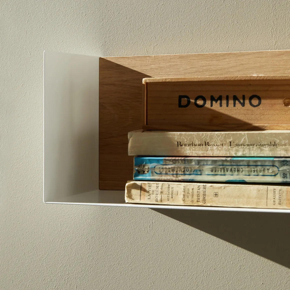 Etagère U en chêne - 70 x 15 cm