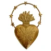 Exvoto Coeur Auréole Or
