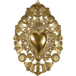 Exvoto Coeur Majestic Or