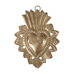 Exvoto Coeur Maya Love Argent