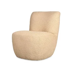 Fauteuil Eve Tissu Bouclette