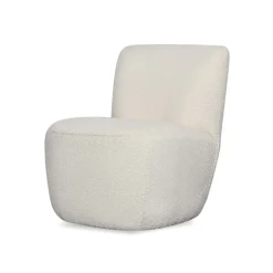 Fauteuil Eve Tissu Bouclette