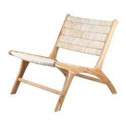 Fauteuil Lounge Teak