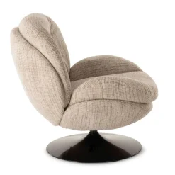 Fauteuil Memento - 81 x 86 x 83 cm - Chiné Beige