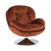 Fauteuil Memento en velours - 81 x 86 x 83 cm - Fox