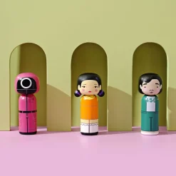 Figurine en bois Kokeshi - Joueur 456 - Squid Game