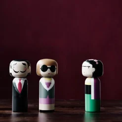 Figurine en bois Kokeshi Sketch.inc Anna - 14.5 cm