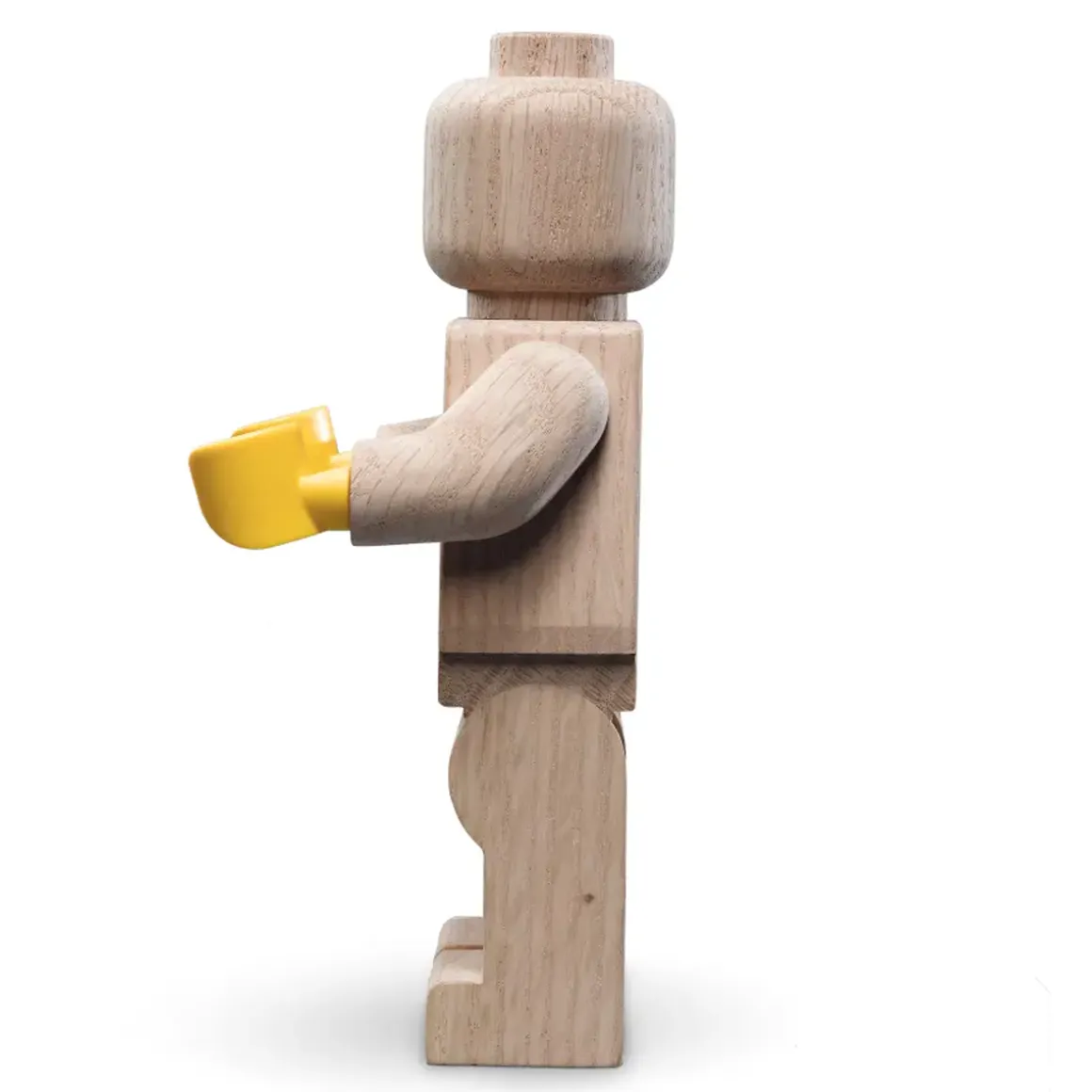 Figurine Lego en bois - h 20 cm
