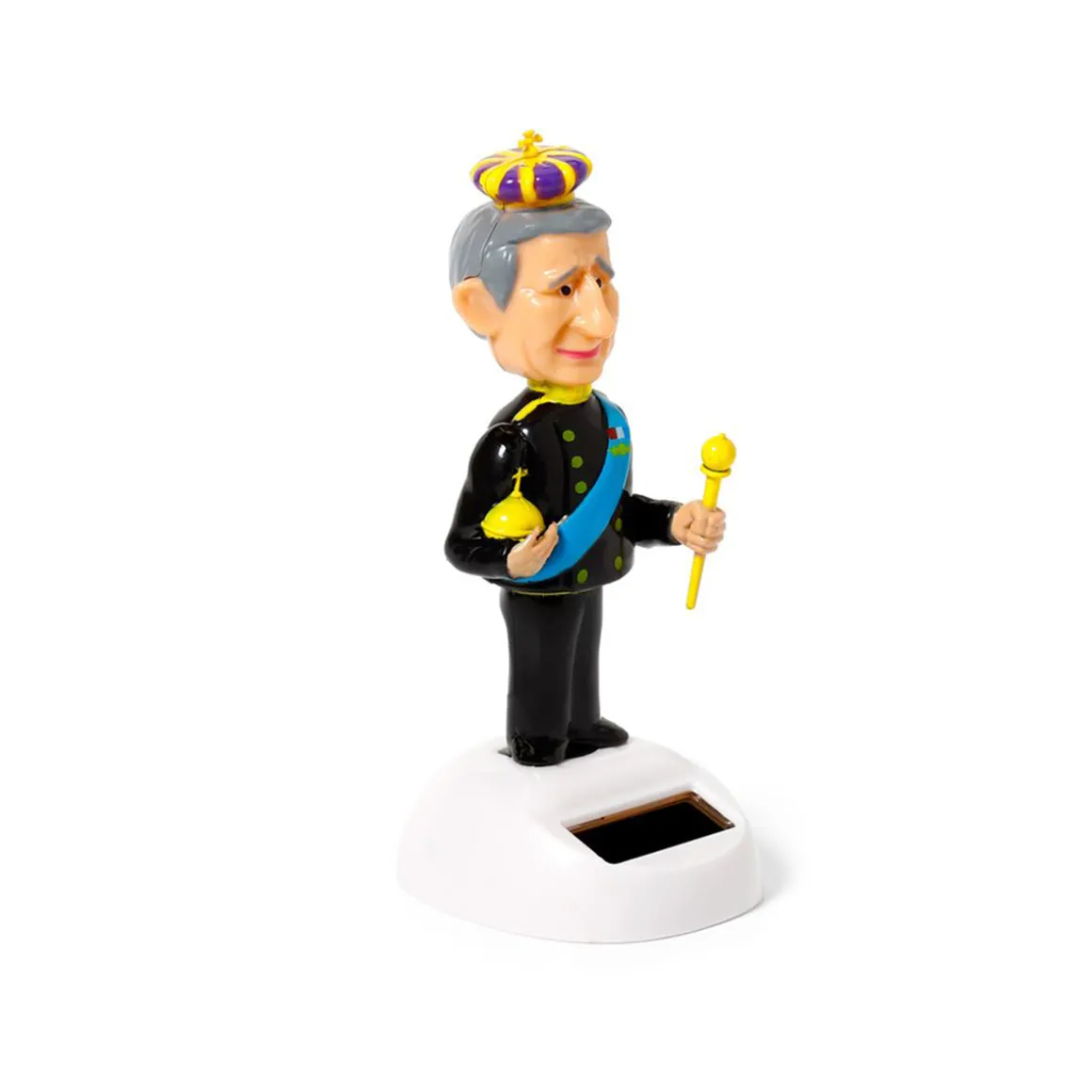 Figurine solaire - Roi Charles